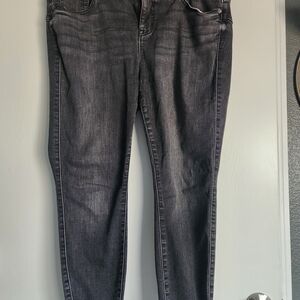 Torrid Dark Gray Skinny Jeans